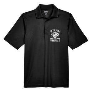 Animal Lover Chicken Pig Cow Vegan Men's Origin Performance Pique Polo