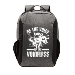 Animal Lover Chicken Pig Cow Vegan Vector Backpack