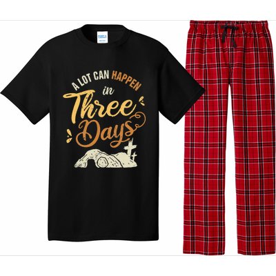 A lot Can Happen In 3 Day Easter Christian Pajama Set