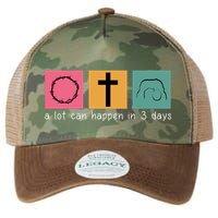 A Lot Can Happen In 3 Days Easter Legacy Tie Dye Trucker Hat