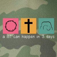A Lot Can Happen In 3 Days Easter Legacy Tie Dye Trucker Hat