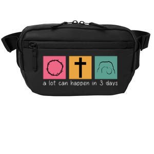 A Lot Can Happen In 3 Days Easter Crossbody Pack