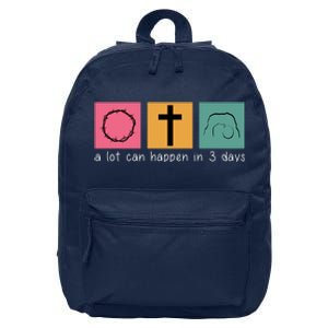 A Lot Can Happen In 3 Days Easter 16 in Basic Backpack