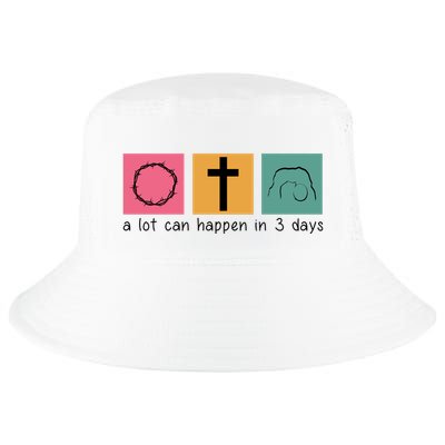 A Lot Can Happen In 3 Days Easter Cool Comfort Performance Bucket Hat