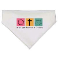 A Lot Can Happen In 3 Days Easter USA-Made Doggie Bandana