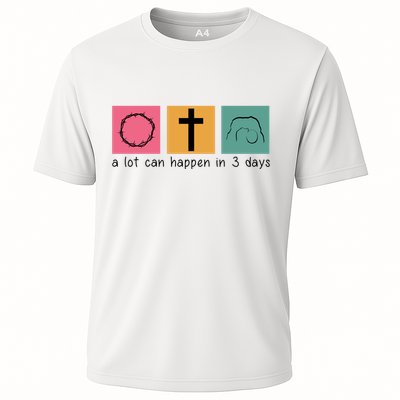 A Lot Can Happen In 3 Days Easter Cooling Performance Crew T-Shirt