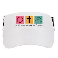 A Lot Can Happen In 3 Days Easter Adult Drive Performance Visor