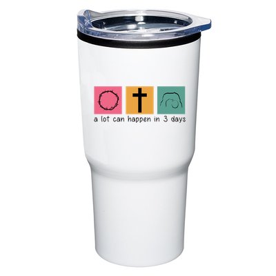 A Lot Can Happen In 3 Days Easter Tumbler