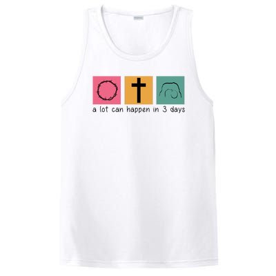 A Lot Can Happen In 3 Days Easter PosiCharge Competitor Tank