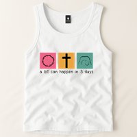 A Lot Can Happen In 3 Days Easter Tank Top
