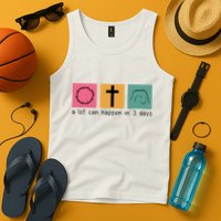 A Lot Can Happen In 3 Days Easter Tank Top