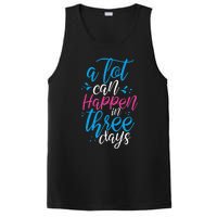 A Lot Can Happen In Three Days Easter Jesus Christian Attire PosiCharge Competitor Tank