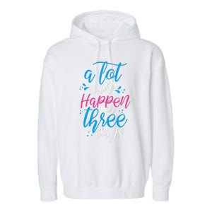 A Lot Can Happen In Three Days Easter Jesus Christian Attire Garment-Dyed Fleece Hoodie