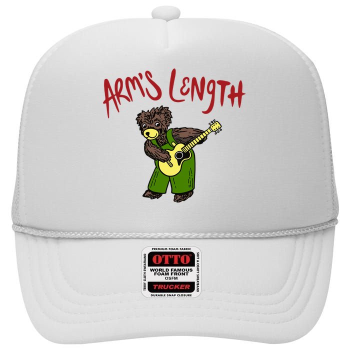 ArmS Length Corduroy Bear High Crown Mesh Back Trucker Hat