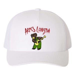 ArmS Length Corduroy Bear Yupoong Adult 5-Panel Trucker Hat