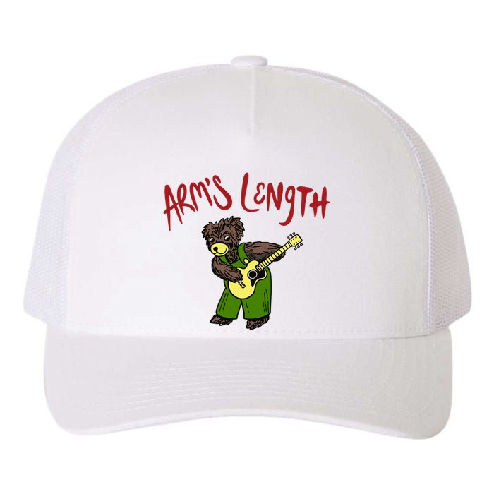 ArmS Length Corduroy Bear Yupoong Adult 5-Panel Trucker Hat