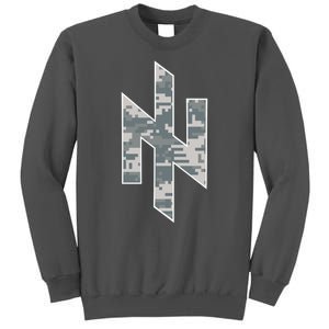 Azov Camo Support Ukraine Military Tall Sweatshirt