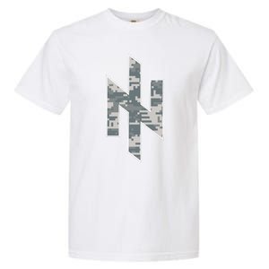 Azov Camo Support Ukraine Military Garment-Dyed Heavyweight T-Shirt