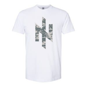 Azov Camo Support Ukraine Military Softstyle CVC T-Shirt