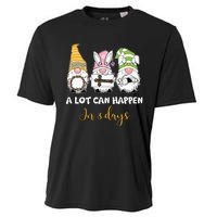 A lot can happen in 3 days easter jesus gnomes christian Cooling Performance Crew T-Shirt