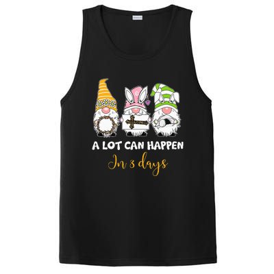 A lot can happen in 3 days easter jesus gnomes christian PosiCharge Competitor Tank