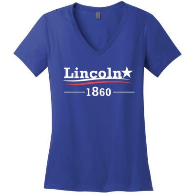 Abraham Lincoln Campaign Honest Women's V-Neck T-Shirt