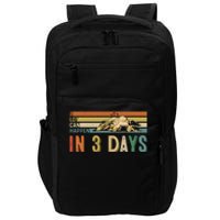 A Lot Can Happen In 3 Days Easter Retro Vintage Sunset Impact Tech Backpack