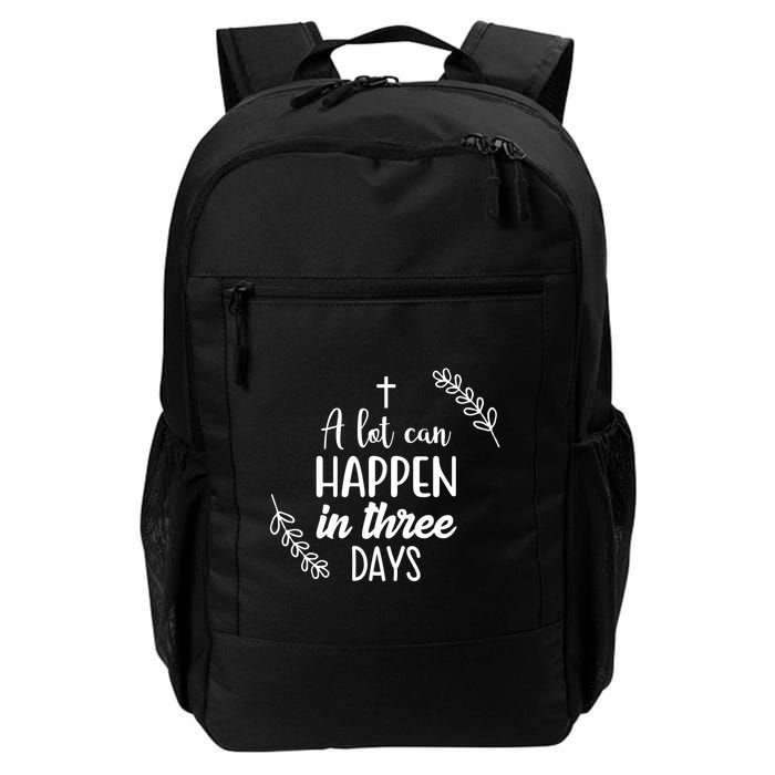 A Lot Can Happen In Three Days Easter Jesus Backpack
