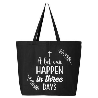 A Lot Can Happen In Three Days Easter Jesus 25L Jumbo Tote