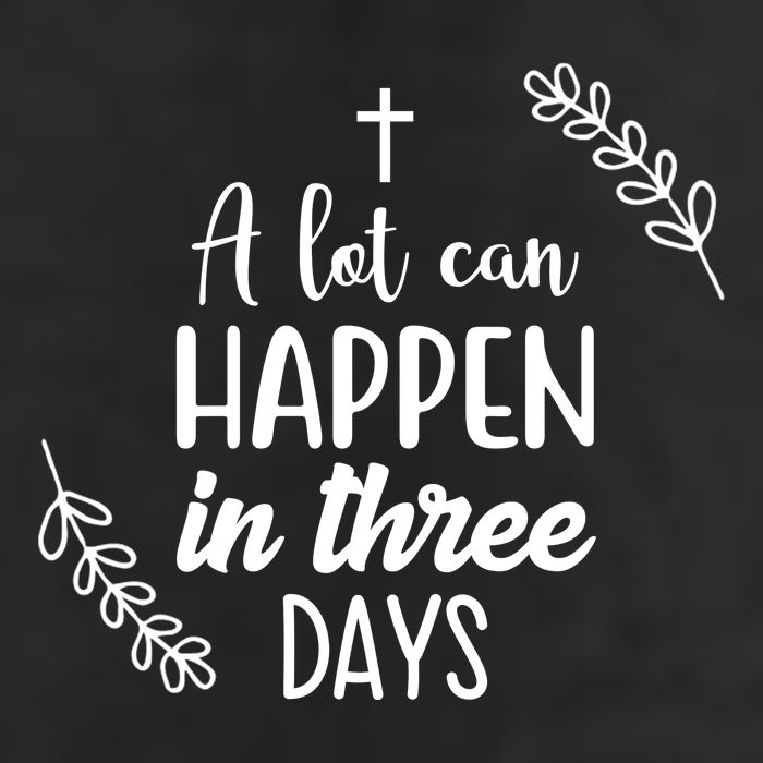 A Lot Can Happen In Three Days Easter Jesus 25L Jumbo Tote
