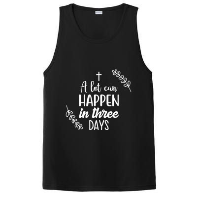 A Lot Can Happen In Three Days Easter Jesus PosiCharge Competitor Tank