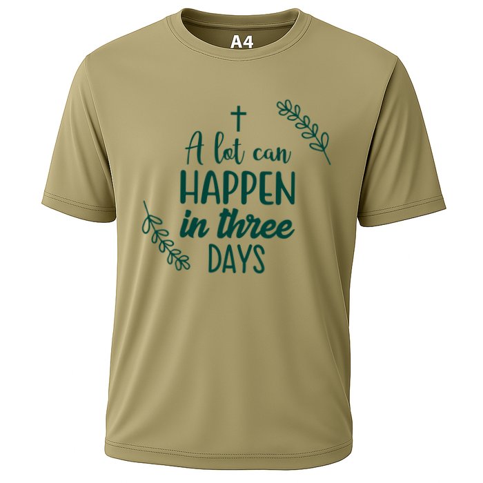 A Lot Can Happen In Three Days Easter Jesus Performance Shirt