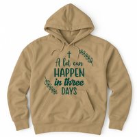 A Lot Can Happen In Three Days Easter Jesus Hoodie