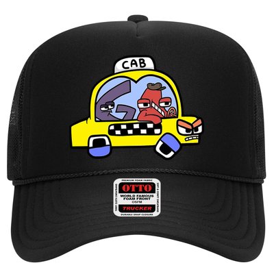 Alphabet Lore Cab Costume For Boys Matching Learning Letters Trucker Hat