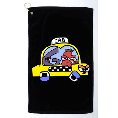 Alphabet Lore Cab Costume For Boys Matching Learning Letters Platinum Collection Golf Towel