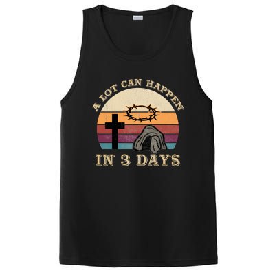 A Lot Can Happen In 3 Days Easter Religious PosiCharge Competitor Tank