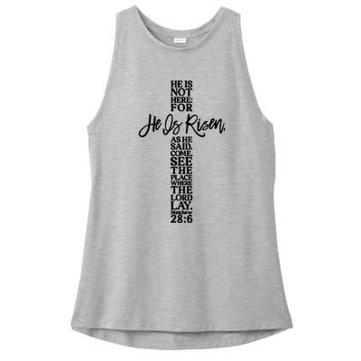 A Lot Can Happen In 3 Days Easter Ladies PosiCharge Tri-Blend Wicking Tank