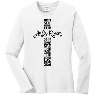 A Lot Can Happen In 3 Days Easter Ladies Long Sleeve Shirt