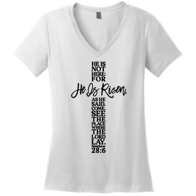 A Lot Can Happen In 3 Days Easter Women's V-Neck T-Shirt