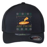 A Lovely Cheese Pizza Just For Me Christmas Pizzeria Cheesy Flexfit Unipanel Trucker Cap