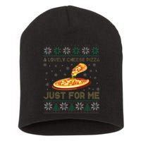 A Lovely Cheese Pizza Just For Me Christmas Pizzeria Cheesy Short Acrylic Beanie