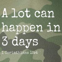 A Lot Can Happen In 3 Days Easter Legacy Tie Dye Trucker Hat