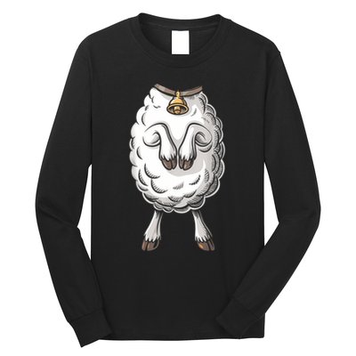 Adult Lamb Costume Long Sleeve Shirt