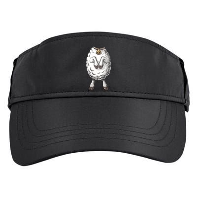 Adult Lamb Costume Adult Drive Performance Visor