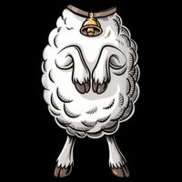 Adult Lamb Costume Bucket Hat