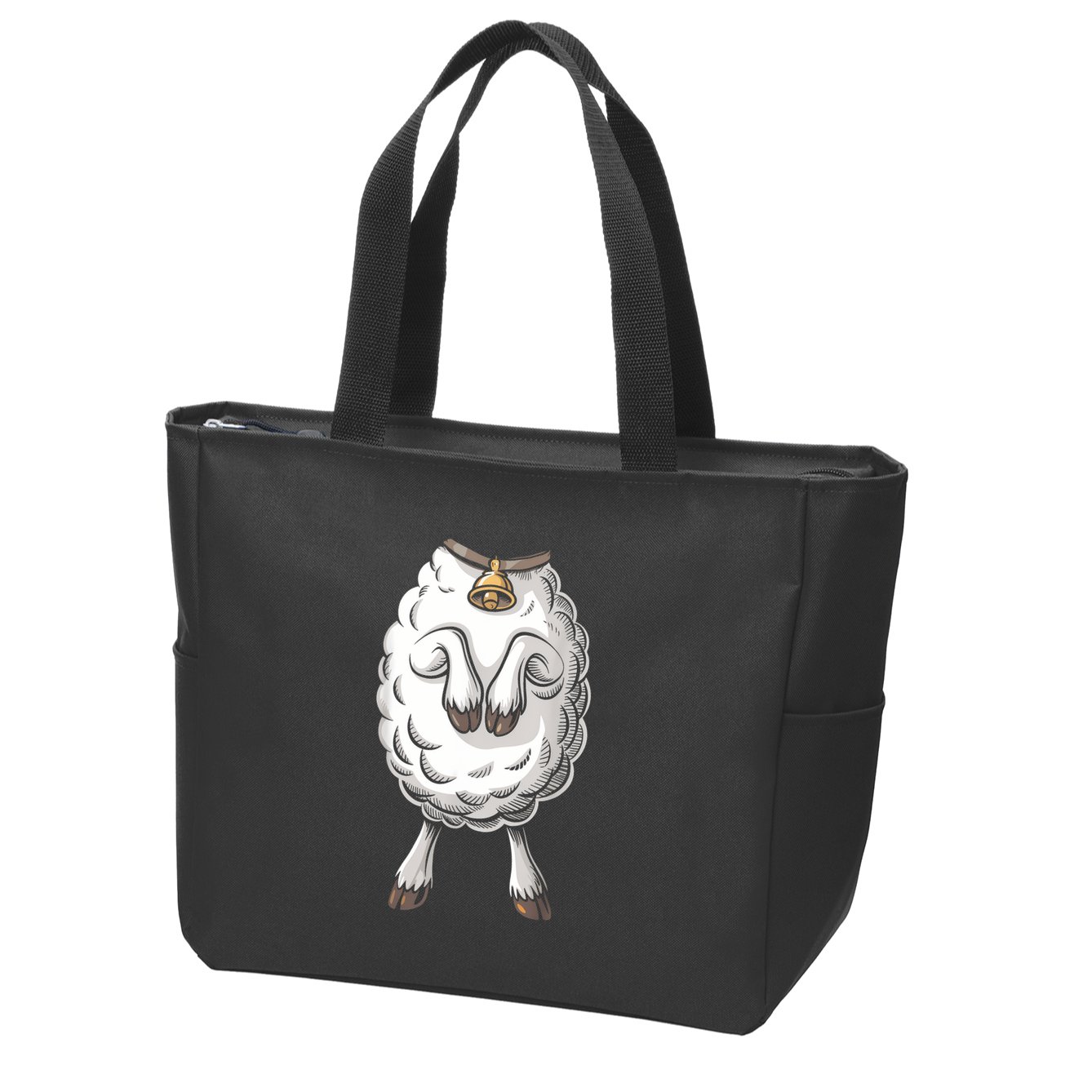 Adult Lamb Costume Zip Tote Bag