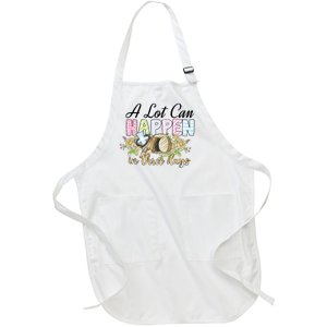 A Lot Can Happen in 3 Days gift for Easter Day Full-Length Apron With Pockets