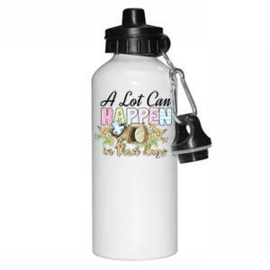 A Lot Can Happen in 3 Days gift for Easter Day Aluminum Water Bottle