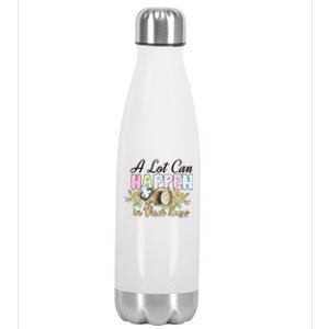 A Lot Can Happen in 3 Days gift for Easter Day Stainless Steel Insulated Water Bottle