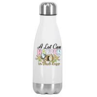 A Lot Can Happen in 3 Days gift for Easter Day Stainless Steel Insulated Water Bottle